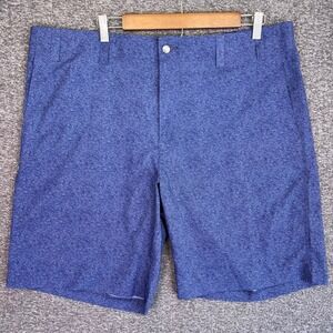 Callaway Mens Active Waistband Golf Shorts Sz 40W Blue Peacoat Stretch Opti-Dri